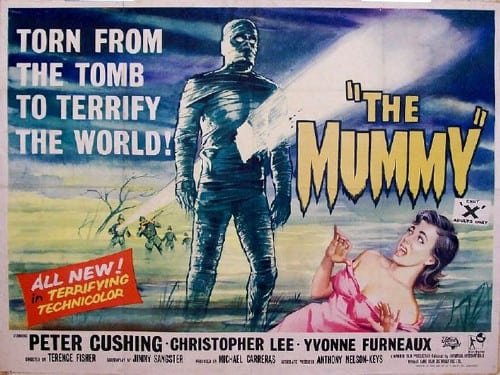 terreur en Angleterre. Le mythe de la momie régénéré avec la Hammer Films