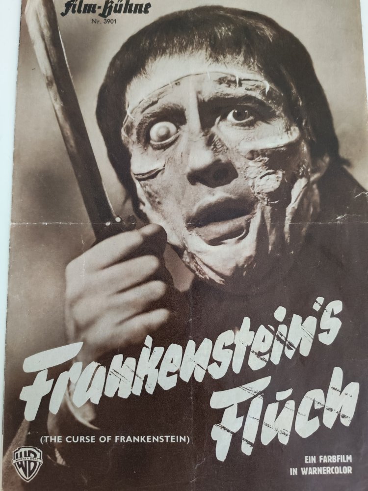 la malédiction de Frankenstein vous hantera à tout jamais...