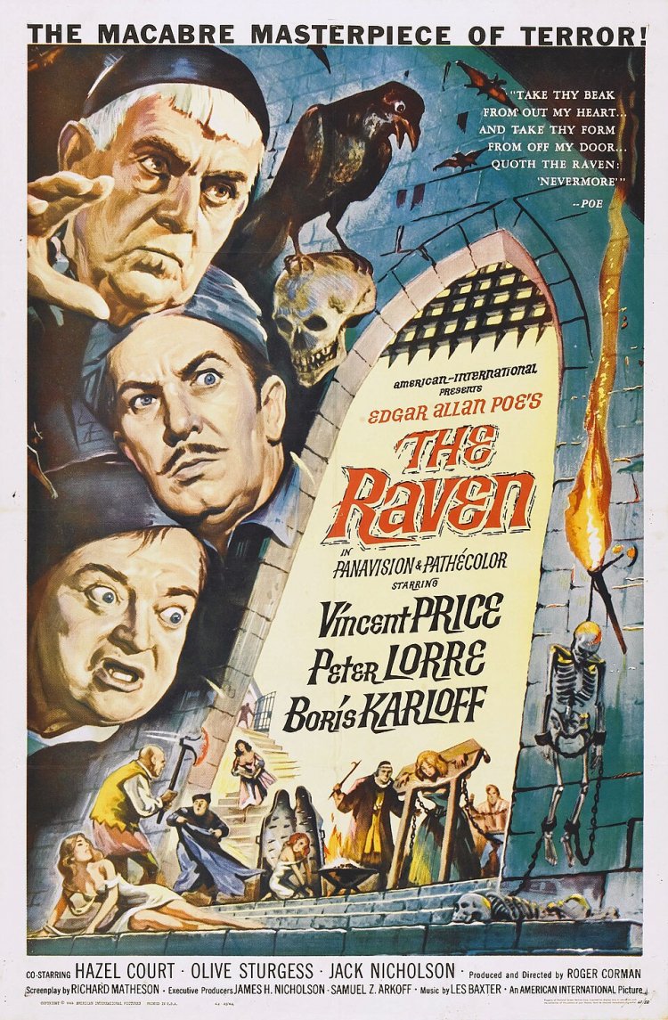 LES 3 GRANDS DE L'HORREUR REUNIS DANS UNE COMEDIE FANTASTIQUE LOUFOQUE....