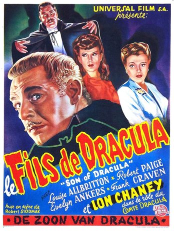 LA DESCENDANCE DU COMTE DRACULA FRAPPE A  NOUVEAU