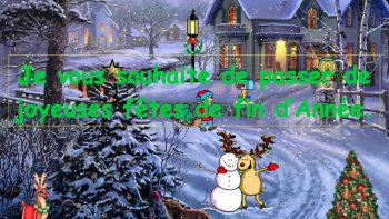 Joyeuses fêtes aux ordissinautes, à toute l'équipe ORDISSIMO et un coucou à Aminata si elle nous voit ...