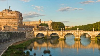 château sant'angelo à Rome en Italie