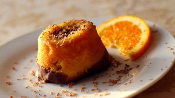 Des petits gâteaux parfumés à l'orange présentés par notre chef ordissinaute Minou, un régal !