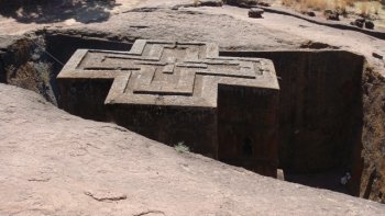 Eglise de LALIBELA en Ethiopie