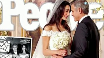 Les premières images exclusives du mariage vénitien de George Clooney et Amal Alamuddin ont été révélées au public, et comme on s'en doutait, l'épouse ne pouvait pas être plus belle...