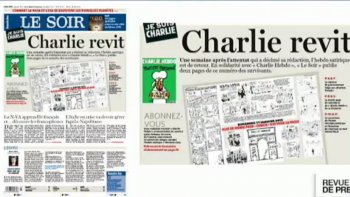 Presse internationale, mercredi 14 janvier 2015. Au menu de cette revue de presse, le soutien des journaux étrangers à Charlie Hebdo.