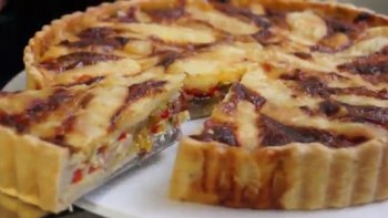 tarte aux légumes et fromage