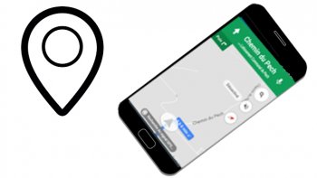 Smartphone Ordissimo comme GPS