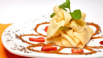 quelques crêpes fourrées à faire sauter !!!