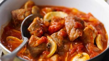 Une façon un peu provençale d’accommoder le veau.