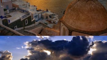 Un retour en GRECE sur une ILE exceptionnelle, pleine d'histoire, on 
dit que ce pourrait être L'ATLANTIDE, selon la légende, mais subsiste
toujours le mystère ?!*****Une ILE hors du temps**********************