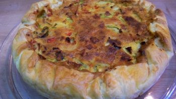 Chef lucciolo ous présente sa recette de Quiche Basque en images