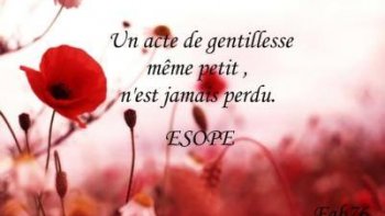 "Aujourd'hui est un cadeau, C'est pourquoi on l'appelle le présent»