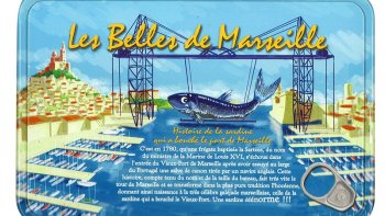 Connaissez vous l'histoire de la célèbre Sardine tellement grosse qu'elle a, peucheure, bloqué l'entrée du vieux port.   
"Mais cette histoire est une galégade, une légende Marseillaise qui se transmet de génération en génération depuis le 18 ème siècle."