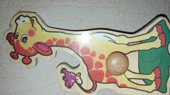 Le girafon et la capucine