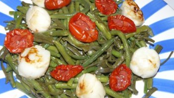 Les haricots de mer sont des algues qu'on trouve en Bretagne, elle sont très riches en vitamine C.