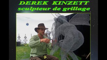 je vous presente un  artiste  Anglais    qui  a de jolies idées sous son chapeau !!