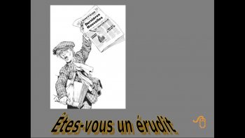 Connaître l'origine de certaines expressions à l'aide de ce diaporama...