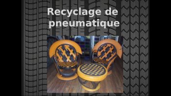 D'autres idées pour recycler vos pneus... certaines amusantes, voir pratiques, mais d'autres..."sauve qui pneu !!!"