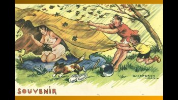 
Ils étaient jolis et plein de charme  les dessins  d'avant  qu'on nous interdisait
car (à l'époque) certains  n'étaient pas pour les enfants "...rien à voir   avec ceux  parfois trés vulgaires d'aujourd'hui ..