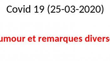 Les images humoristiques continuent   de nous redonner le sourire...