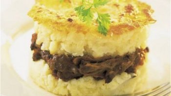 appréciez cette belle recette de parmentier de queue de bœuf par notre ami lucciolo