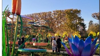 je vous invite à  vous mêler   au petit monde  des insectes...
la dernière fois avec Louisette nous avions  fait connaissance avec les dinosaures et autres monstres  préhistoriques
cette année  c'est le contraire ,,l'opposé .....
ce diapo et la vidéo que je vous propose  sont   trouvés sur google 
je me suis amusée à mélanger  des images de jour et d'autres de nuit 
 et vous propose  une vidéo  des illuminations ...afin que vous soyez dans le "bain "
où  j'irai sans doute   me plonger  prochainement  avec Louisette..


