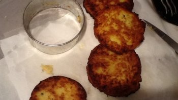 CRÊPES DE POMMES DE TERRE