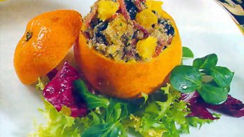 Une entrée original et exotique.