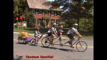 Sympathique invention.... surtout pour celui qui est derrière
supplanté par le tandem électrique... 