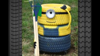 Bonjour à tous... dans la vie on fait ce qu'on  "pneut " avec ce qu'on a (dit on .) Qui  pneut le plus ,pneut le moins... je vous invite à  apprecier  l'originalité   de l'esprit humain pour   donner une seconde vie  à  aux  pneus ..de nos voitures.....