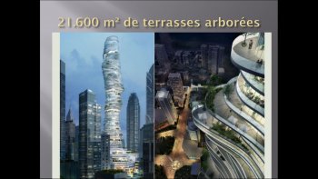 Les architectes, toujours à l'affût d'idées innovantes, ont des projets de tours originales partout dans le monde : Chine, Dubaï, Singapour, Sydney, New-York, etc...