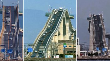 SI VOUS  EMPRUNTEZ CE PONT ....vous allez rire "jaune " 