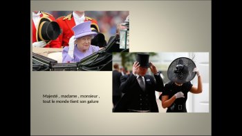 "Vive le vent fripon", comme chanter Brassens.....
Il souffle sans distinction sur les grands et les petits,
sans respect pour les têtes couronnées.