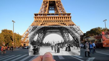 Un petit regard en arrière pour rappeler le Paris d'HIER, et un regard neuf
pour celui d'AUJOURD'HUI.  !