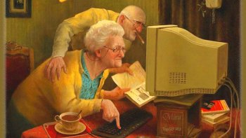  " BEAU TEXTE "A L'HIVER DE LA VIE "