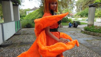 Chaque année des jeunes gens endossent des costumes de personnages et
créatures de jeux vidéos, puis se réunissent au parc de Bercy.
Certains jeunes ont gentiment accepté de poser devant mon appareil photo.