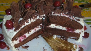 GÂTEAU DE LA FORET NOIRE