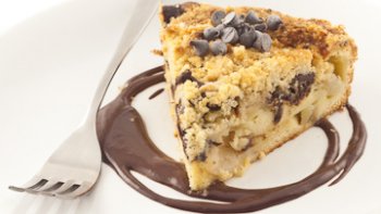 crumble poire chocolat