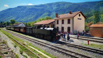 De Puget Thenier à Annot à Bord du Petit train des Pignes 