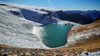 Randonnée merveilleuse au coeur des lacs glaciaires du col de la petite Cayolle 