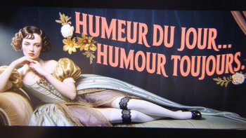 Des clins d'œil, des plaisanteries, glanées ici' et là, parce qu'au fond, la vie
  est bien plus légère, quand on la regarde avec un brin de fantaisie '& un
   soupçon d'autodérision ,,,