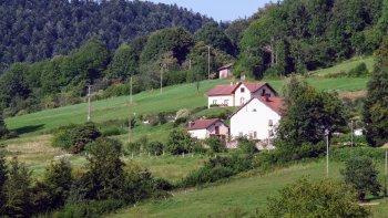 Du Val dAjol, près de Plombières les Bains,je vous invite à une petite ballade à travers des paysages bucoliques de cette partie méridionale des Vosges.Bonne journée à tous.