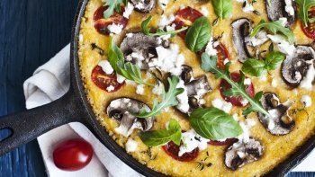 Quel délice ! Notre ordissinaute le chef Lucciolo nous présente la recette de la Polenta au four.