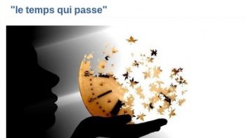 j'aimerais partager avec vous ce beau texte ,(,trouvé sur internet )
« Le temps précieux de la maturité » est un texte de Mário Raul de Morais Andrade, poète et romancier brésilien 

suivi d'une chanson d'Alain Barrière "le temps qui passe "