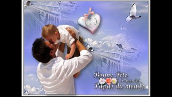 «Quand l'affection paternelle s'envole au ciel. c'est qu'elle va devenir une belle étoile* pour illuminer le Ciel de notre existence »