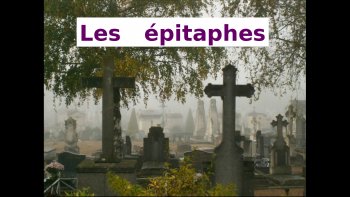 epitaphes