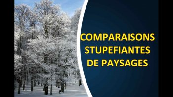 La nature comme nous se pare  ou se deguise selon les saisons ,,,
et nous laisse reveurs  devant ses paysages  ,,