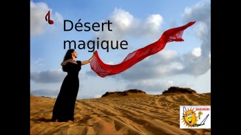 Dans le désert' on est toujours libre... on sent l'écoulement du temps_