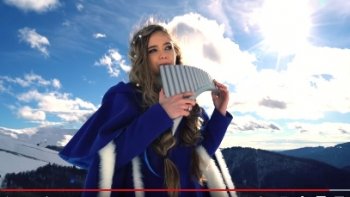 The lonely Shepherd...pan flûte :Cover Karla Herescu